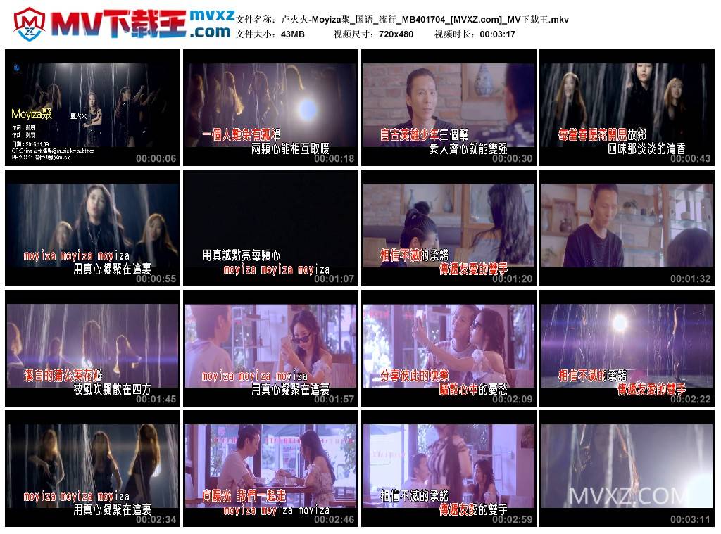 卢火火-Moyiza聚_国语_流行_MB401704